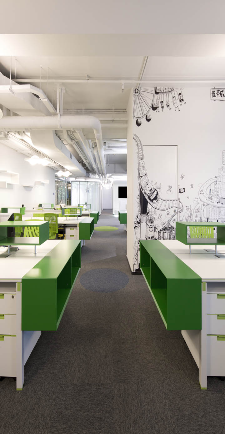盤點設(shè)計類公司辦公室裝修風格
